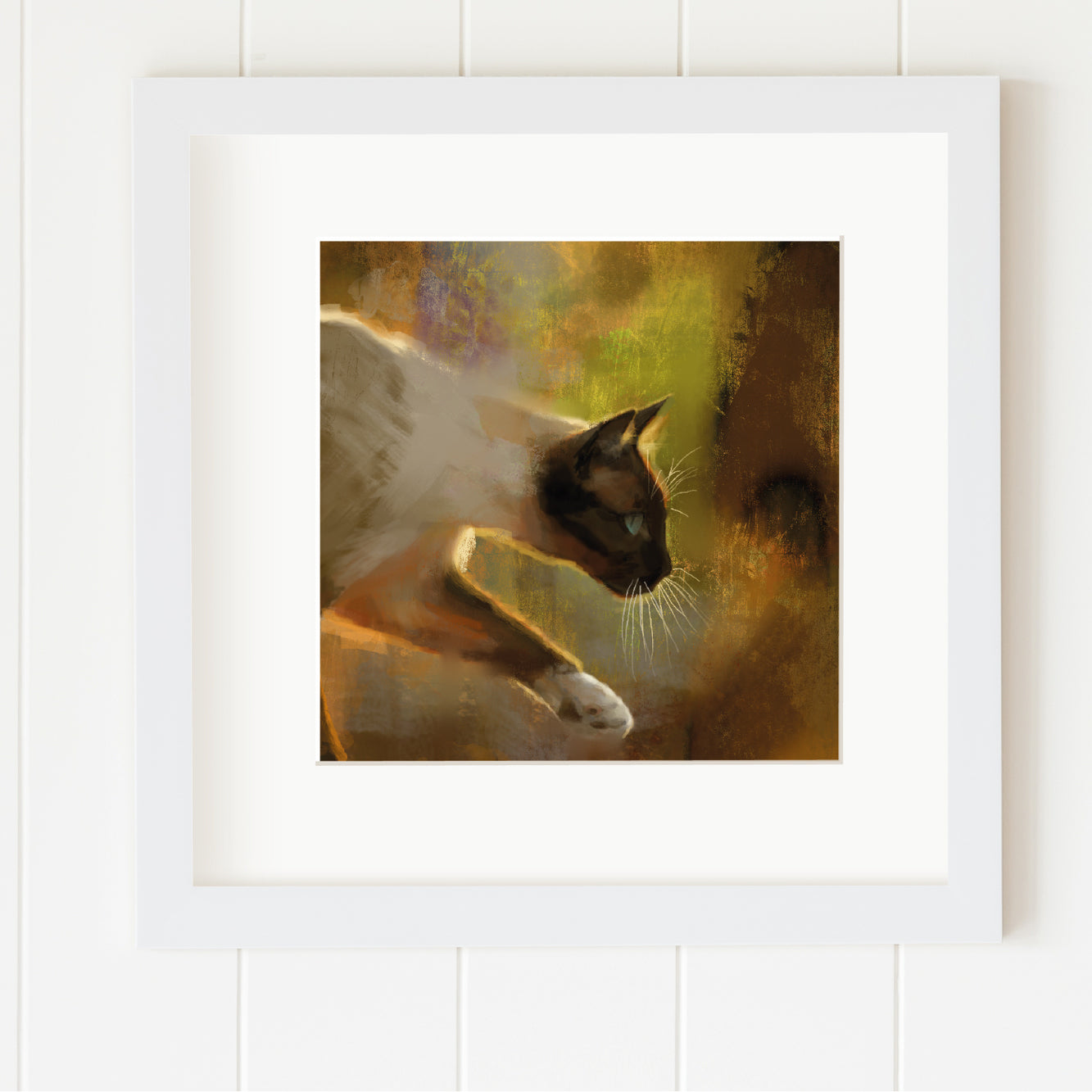 Siamese Cat Print
