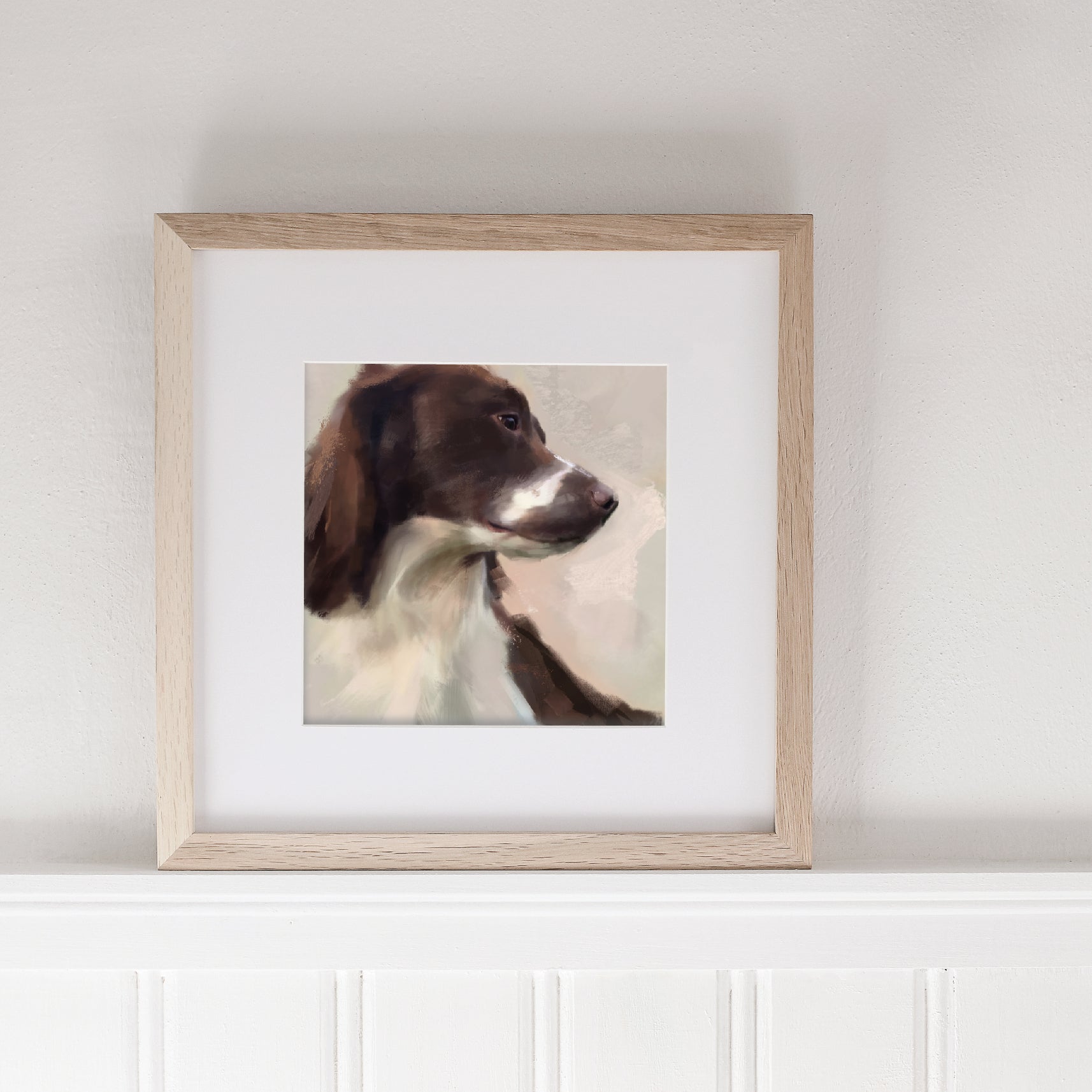 Springer Spaniel Dog Print