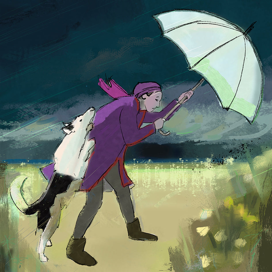 Stormy Weather Greeting Card