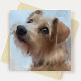 Terrier Dog Greeting Card