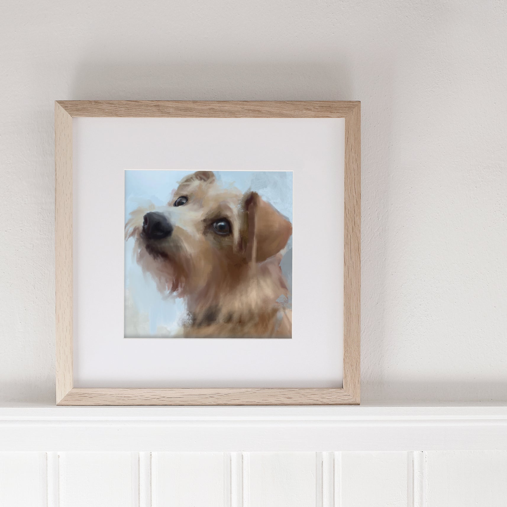 Terrier Dog Print