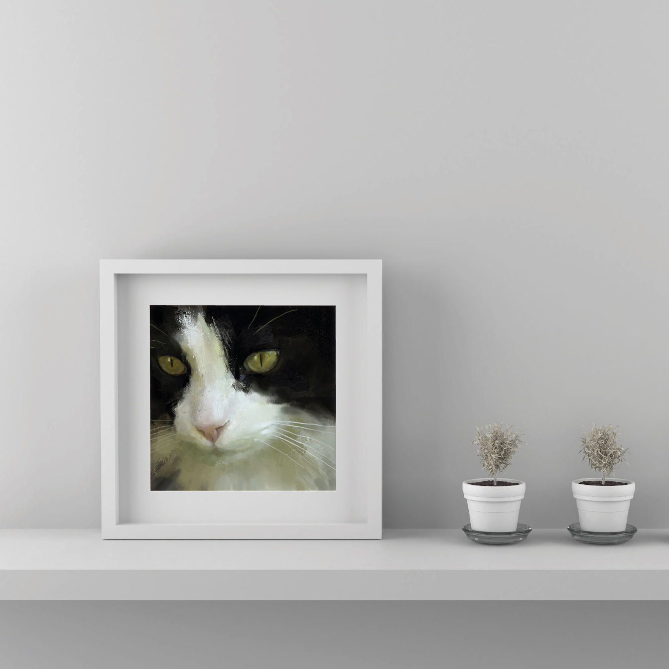 Tuxedo Cat Print
