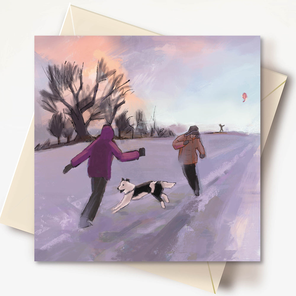 Winter Solstice Greeting Card