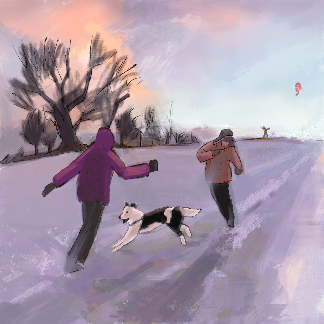 Winter Solstice Greeting Card