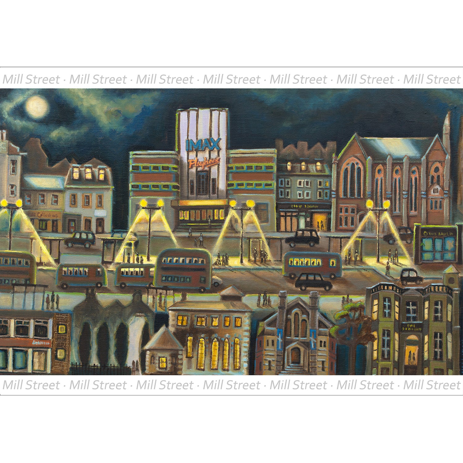 Mill Street Greeting Card