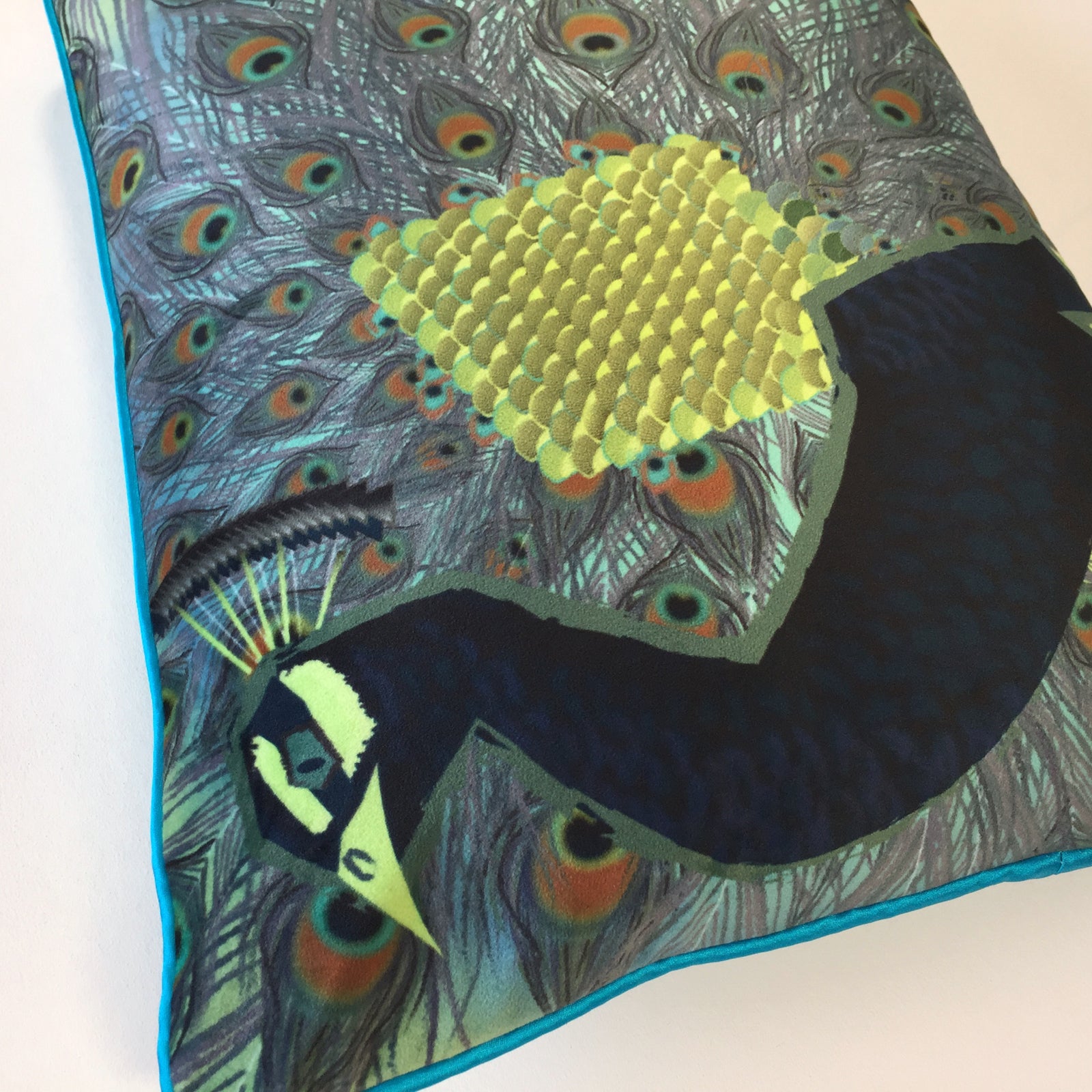 Peacock Cushion Cover