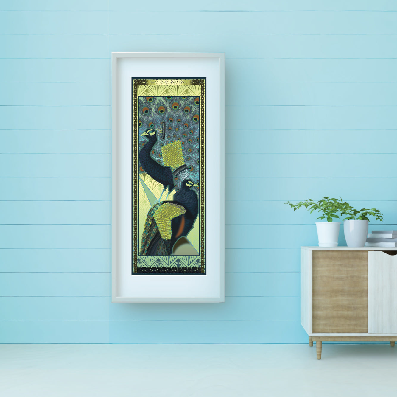 Peacock Print