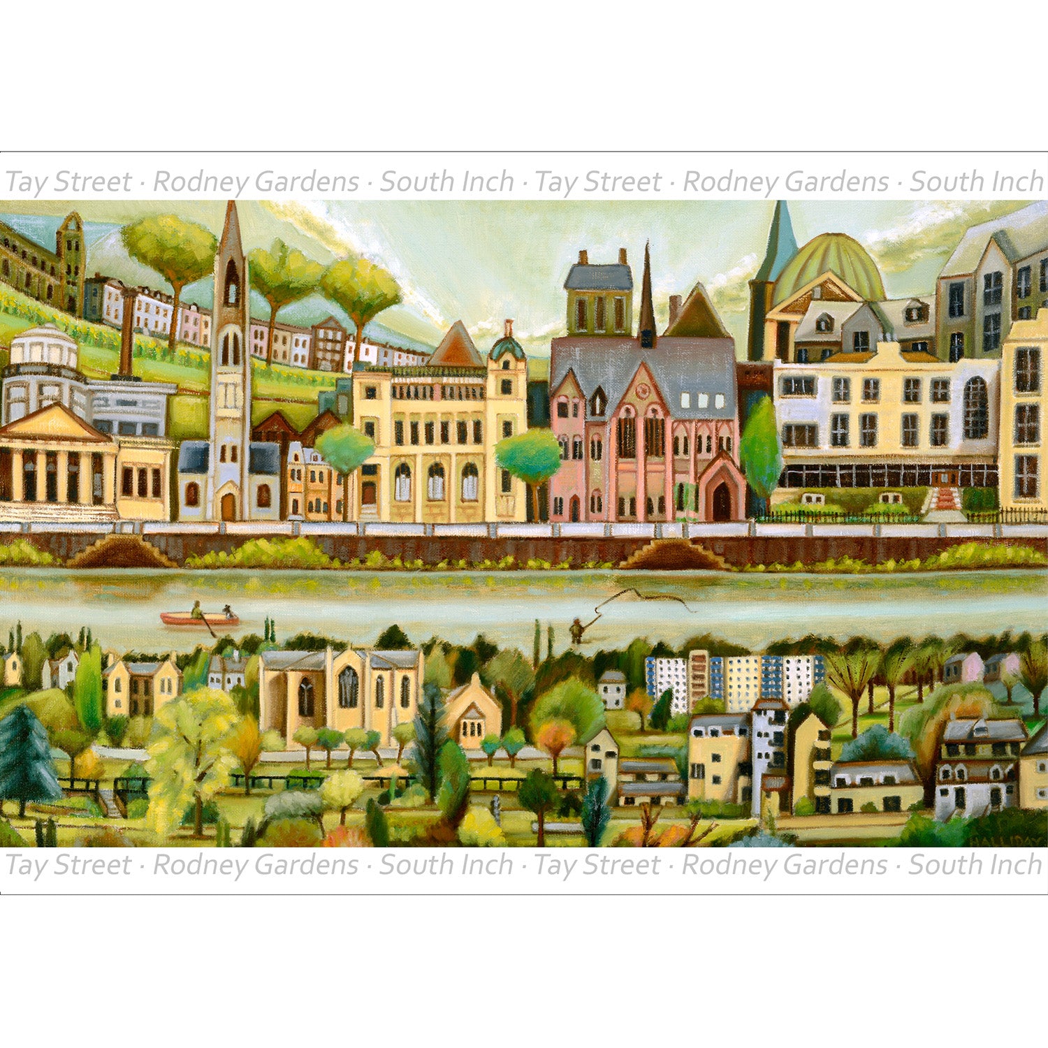 Tay Street Greeting Card